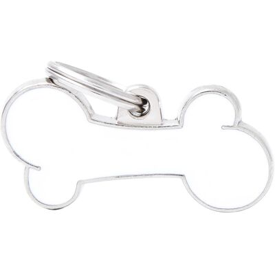 Myfamily MyFa tegn classic, ben stor, hvid (Hund), Halsband + Leine Myfamily MyFa tegn classic, ben stor, hvid (Hund), Halsband + Leine