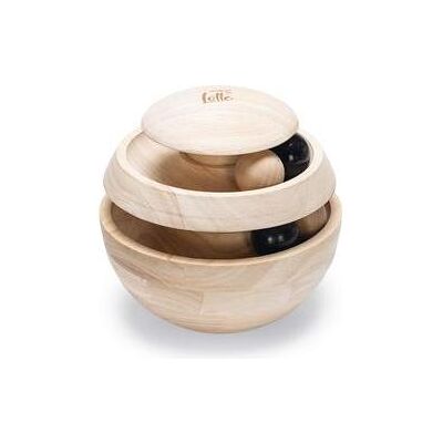 Lotte Neya Holz Katzenspielzeug - Natur, Ø 16 cm - Katzenspielzeug Lotte Neya Holz Katzenspielzeug - Natur, Ø 16 cm - Katzenspielzeug