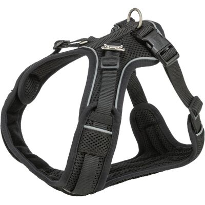 Trixie Premium FlexMesh harness, wide fit,S–M:48–69cm/20mm,black (Hund, Allgemein, Hundesport, Spazieren), Halsband + Leine Trixie Premium FlexMesh harness, wide fit,S–M:48–69cm/20mm,black (Hund, Allgemein, Hundesport, Spazieren), Halsband + Leine