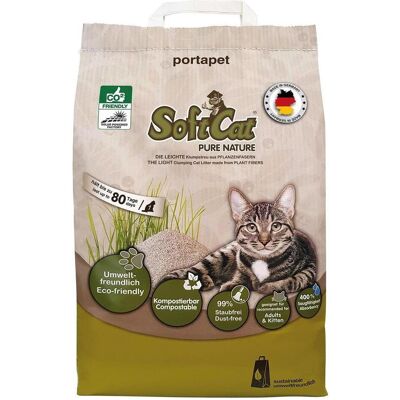 SoftCat Grass / Mais Katzenstreu - Biologisch Abbaubar & Natürlich SoftCat Grass / Mais Katzenstreu - Biologisch Abbaubar & Natürlich