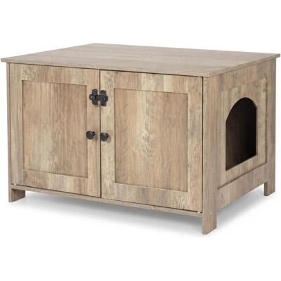 Relaxdays Katzenschrank (Hund, Katze), Hundebett + Katzenbett Relaxdays Katzenschrank (Hund, Katze), Hundebett + Katzenbett