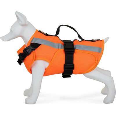 Zolux Kamizelka ratunkowa dla psa, M, 40-54 cm, 39-47 cm, 35 cm, pomaraczowa, materia Oxford (M), Hundebekleidung Zolux Kamizelka ratunkowa dla psa, M, 40-54 cm, 39-47 cm, 35 cm, pomaraczowa, materia Oxford (M), Hundebekleidung