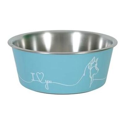 Zolux Love Dog Rutschfeste Blaue Futternapf - Hundeschüssel Zolux Love Dog Rutschfeste Blaue Futternapf - Hundeschüssel