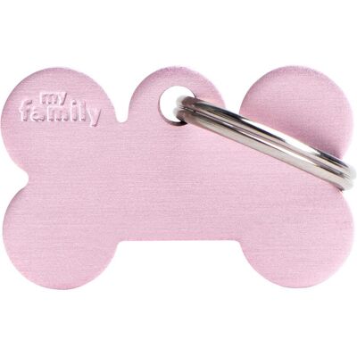 Myfamily Bone Aluminium ID-Hundetag pink, 3x1.9cm (1 Stk) (Hund), Halsband + Leine Myfamily Bone Aluminium ID-Hundetag pink, 3x1.9cm (1 Stk) (Hund), Halsband + Leine