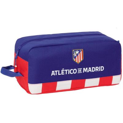 Atletico Madrid FC Schuhtasche für die Reise Atlético Madrid Blau Weiss Rot 34 x 15 x 18 cm, Packsack, Blau, Rot, Weiss Atletico Madrid FC Schuhtasche für die Reise Atlético Madrid Blau Weiss Rot 34 x 15 x 18 cm, Packsack, Blau, Rot, Weiss