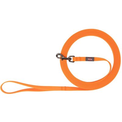 Trixie Linka treningowa Easy Life Grip, dla psa, M–L: 10 m/20 mm, pomarańczowa (L, M, Agility), Agility Trixie Linka treningowa Easy Life Grip, dla psa, M–L: 10 m/20 mm, pomarańczowa (L, M, Agility), Agility