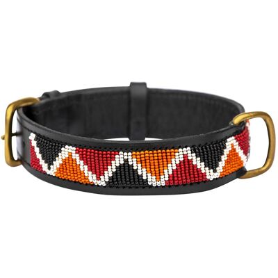 Kampuni Hundehalsbånd Himba sort x-large, 71x3,8 cm (Hund), Halsband + Leine Kampuni Hundehalsbånd Himba sort x-large, 71x3,8 cm (Hund), Halsband + Leine