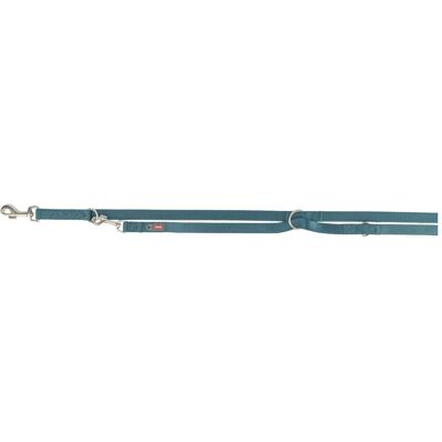 Trixie Verstellbare Hundeleine Petrol - Mittel/Groß - 2m Trixie Verstellbare Hundeleine Petrol - Mittel/Groß - 2m