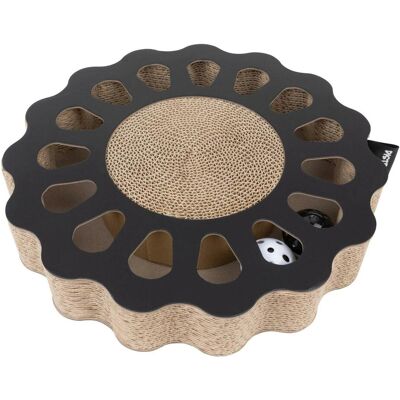 District 70 Katzen-Spielzeug Spielboard Sunny Black, 32 x 32 x 6 cm (Beschäftigungsspielzeug Katze), Katzenspielzeug District 70 Katzen-Spielzeug Spielboard Sunny Black, 32 x 32 x 6 cm (Beschäftigungsspielzeug Katze), Katzenspielzeug
