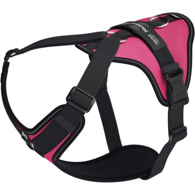 Julius-K9 K9 Longwalk light sele w/trackerpocket,Dark pink,2XL (XXL, Hund), Halsband + Leine Julius-K9 K9 Longwalk light sele w/trackerpocket,Dark pink,2XL (XXL, Hund), Halsband + Leine