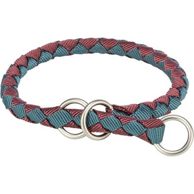 Trixie Halsband Hond Cavo Halfslip Sangria / Petrol - 47-55X1,8 Cm (47, 48, 49, 50, 52, 54, Hund), Halsband + Leine Trixie Halsband Hond Cavo Halfslip Sangria / Petrol - 47-55X1,8 Cm (47, 48, 49, 50, 52, 54, Hund), Halsband + Leine