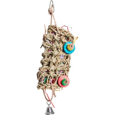 Companion bird toy with sea grass, Vogelheimeinrichtung Companion bird toy with sea grass, Vogelheimeinrichtung