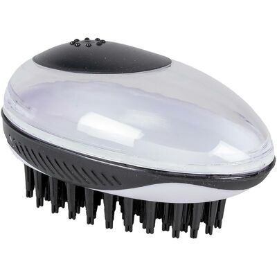 Duvoplus Shampoo-Massagebürste, 11.5x7.5x6 cm, schwarz (Hund), Tierpflegegerät Duvoplus Shampoo-Massagebürste, 11.5x7.5x6 cm, schwarz (Hund), Tierpflegegerät