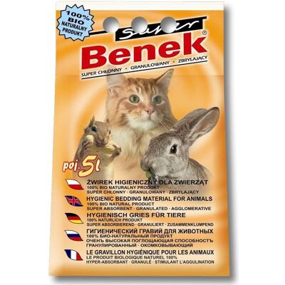 Super Benek Katzenstreu - 5L Geruchsneutralisator Super Benek Katzenstreu - 5L Geruchsneutralisator