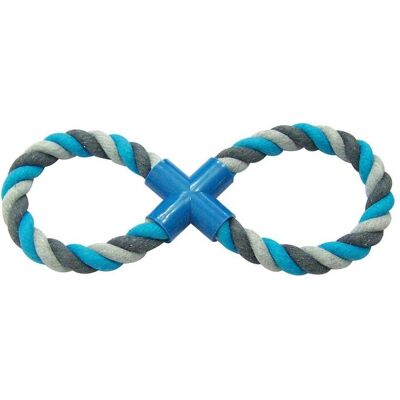 EBI Tug Toy Knotted Cotton 8 Pull Ring (Kauspielzeug Hund, Plüschspielzeug Hund), Hundespielzeug EBI Tug Toy Knotted Cotton 8 Pull Ring (Kauspielzeug Hund, Plüschspielzeug Hund), Hundespielzeug