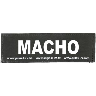 Julius-K9 Logo MACHO, 11x3cm, Gr. 0 (Hund), Halsband + Leine Julius-K9 Logo MACHO, 11x3cm, Gr. 0 (Hund), Halsband + Leine