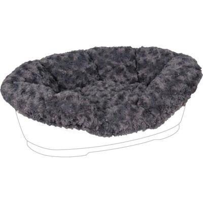 Cuddly Grau Haustierbettbezug - 80/90cm - Haustierbettbezug Cuddly Grau Haustierbettbezug - 80/90cm - Haustierbettbezug