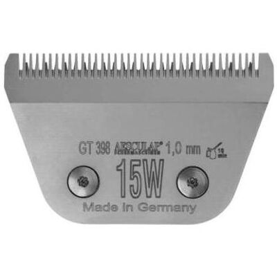 Kerbl SnapOn Scherkopf 1 mm #15W breit (Hund), Tierpflegegerät Kerbl SnapOn Scherkopf 1 mm #15W breit (Hund), Tierpflegegerät