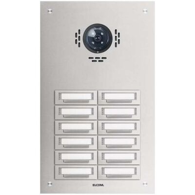 Elcom, Klingel + Türsprechanlage, ELCO TUP-12/2 UP-Türstation Platte STABILA V-BTC EV1 (Kabelgebunden) Elcom, Klingel + Türsprechanlage, ELCO TUP-12/2 UP-Türstation Platte STABILA V-BTC EV1 (Kabelgebunden)