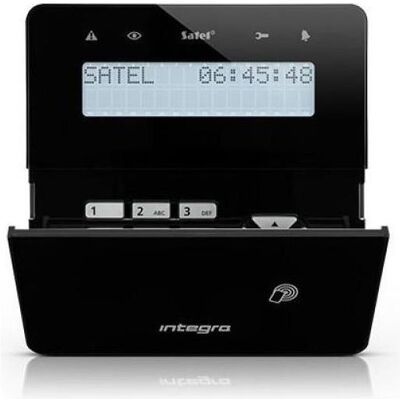 Satel, Zutrittskontrolle, Tastatur Int-Kwrl2-B Wireless Schwarz Satel, Zutrittskontrolle, Tastatur Int-Kwrl2-B Wireless Schwarz