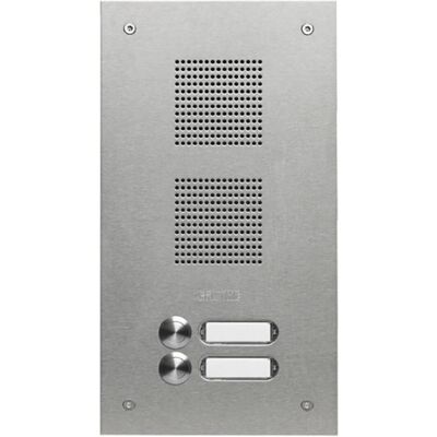 Urmet, Klingel + Türsprechanlage, GRO TS7881-2 Türstation V2A Edelstahl gebürstet (Kabelgebunden) Urmet, Klingel + Türsprechanlage, GRO TS7881-2 Türstation V2A Edelstahl gebürstet (Kabelgebunden)