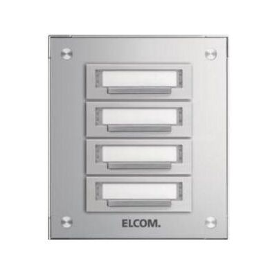 Elcom, Klingel + Türsprechanlage, ELCO KAP-4/1 EV1 KAP-4/1 Aufputz-Klingeltableau AV EV 1 570. Elcom, Klingel + Türsprechanlage, ELCO KAP-4/1 EV1 KAP-4/1 Aufputz-Klingeltableau AV EV 1 570.