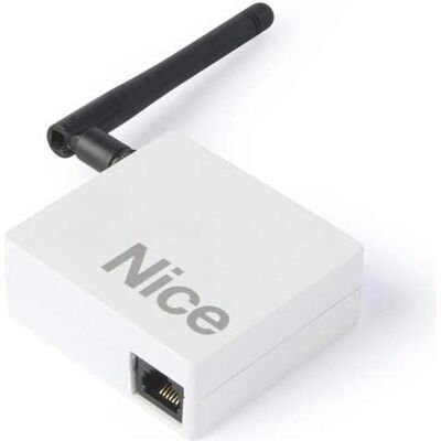 Nice, Zubehör Antriebstechnik, WLAN-Interface zur Steuerung von Garagentor- und Torautomation Nice, Zubehör Antriebstechnik, WLAN-Interface zur Steuerung von Garagentor- und Torautomation