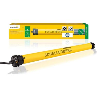 Schellenberg, Elektromotor, 20106 Rolladenmotor Mini Standard 6 Nm, mechanische Endlageneinstellung, Rohrmotor für Schellenberg, Elektromotor, 20106 Rolladenmotor Mini Standard 6 Nm, mechanische Endlageneinstellung, Rohrmotor für