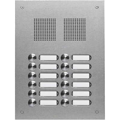 Urmet, Klingel + Türsprechanlage, GRO TS7882-6 Türstation V2A Edelstahl gebürstet 240x320x51mm (Drahtgebunden, Kabelgebunden) Urmet, Klingel + Türsprechanlage, GRO TS7882-6 Türstation V2A Edelstahl gebürstet 240x320x51mm (Drahtgebunden, Kabelgebunden)