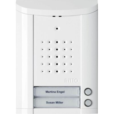 Ritto, Klingel + Türsprechanlage, Electric Türstation ws Entravox 2Tasten (Kabelgebunden) Ritto, Klingel + Türsprechanlage, Electric Türstation ws Entravox 2Tasten (Kabelgebunden)