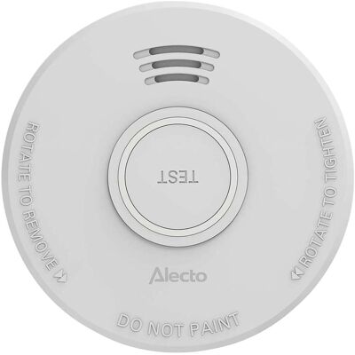 Alecto, Gefahrenmelder, Rauchmelder mit 5-Jahres-Batterie Weiss Alecto, Gefahrenmelder, Rauchmelder mit 5-Jahres-Batterie Weiss