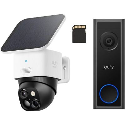 eufy, Klingel + Türsprechanlage, Kit Videocitofono SoloCam (Kabellos, WLAN) eufy, Klingel + Türsprechanlage, Kit Videocitofono SoloCam (Kabellos, WLAN)