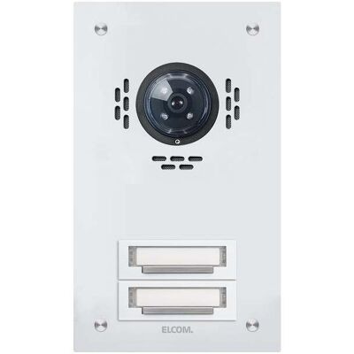 Elcom, Klingel + Türsprechanlage, ELCO TUP-2/1 UP-Türstation Plat STABILA V-BTC RAL9016 (Drahtgebunden, Kabelgebunden) Elcom, Klingel + Türsprechanlage, ELCO TUP-2/1 UP-Türstation Plat STABILA V-BTC RAL9016 (Drahtgebunden, Kabelgebunden)