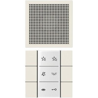 JUNG, Klingel + Türsprechanlage, JG SIAILS6W Audio-Innenstation JUNG, Klingel + Türsprechanlage, JG SIAILS6W Audio-Innenstation