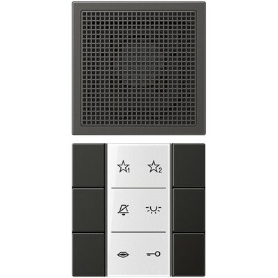 JUNG, Klingel + Türsprechanlage, JG SIAIAL6AN Audio-Innenstation (Kabelgebunden) JUNG, Klingel + Türsprechanlage, JG SIAIAL6AN Audio-Innenstation (Kabelgebunden)