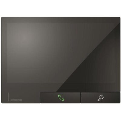 Bticino, Klingel + Türsprechanlage, VIDEO-INNENSTELLE MIT 7Z TOUCH (CLASSE 300X DARK) (Kabelgebunden, WLAN) Bticino, Klingel + Türsprechanlage, VIDEO-INNENSTELLE MIT 7Z TOUCH (CLASSE 300X DARK) (Kabelgebunden, WLAN)