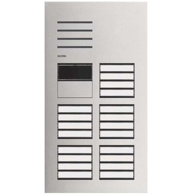 Elcom, Klingel + Türsprechanlage, ELCO REQ120Y Türstation Audio Zust. 20/2 2D Edel. ONE Elcom, Klingel + Türsprechanlage, ELCO REQ120Y Türstation Audio Zust. 20/2 2D Edel. ONE