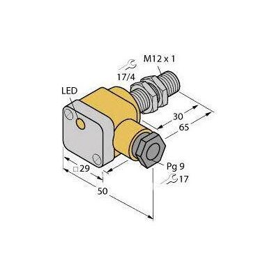 Turck, Bewegungsmelder, TURC BI2-G12SK-Y1X Induktiver Sensor KEMA 02 ATEX 1090X Turck, Bewegungsmelder, TURC BI2-G12SK-Y1X Induktiver Sensor KEMA 02 ATEX 1090X