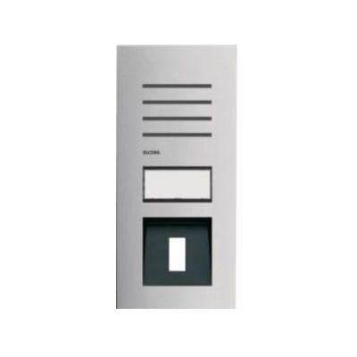 Elcom, Klingel + Türsprechanlage, ELCO REV111Y Türstation Audio 1/1 2 Draht Edelstahl matt ONE für Fingerprintlese (Drahtgebunden) Elcom, Klingel + Türsprechanlage, ELCO REV111Y Türstation Audio 1/1 2 Draht Edelstahl matt ONE für Fingerprintlese (Drahtgebunden)