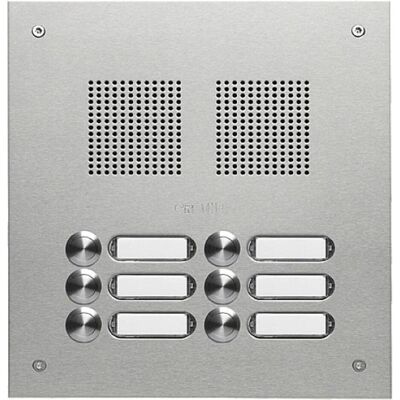 Urmet, Klingel + Türsprechanlage, GRO TS 788 2-3 Türstation V2A Edelstahl gebürstet zweireihig Unterputz/incl. UP- (Kabelgebunden) Urmet, Klingel + Türsprechanlage, GRO TS 788 2-3 Türstation V2A Edelstahl gebürstet zweireihig Unterputz/incl. UP- (Kabelgebunden)