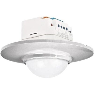 Niko, Bewegungsmelder, PIR Bewegungsmelder Swiss Garde 360 Plus IP20, Rund, Alu (16 m) Niko, Bewegungsmelder, PIR Bewegungsmelder Swiss Garde 360 Plus IP20, Rund, Alu (16 m)