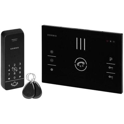 Orno, Klingel + Türsprechanlage, Türsprechanlage Set OR-DOM-BA-933/B (Kabelgebunden, RFID) Orno, Klingel + Türsprechanlage, Türsprechanlage Set OR-DOM-BA-933/B (Kabelgebunden, RFID)