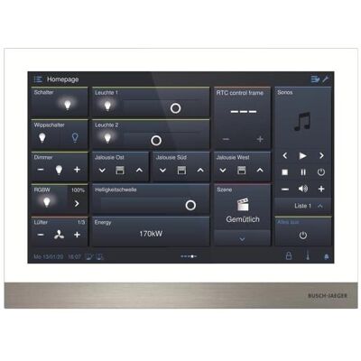Busch-Jaeger H8237-4W-03 IP Touch 10 LAN/WLAN - Gegensprechanlage Busch-Jaeger H8237-4W-03 IP Touch 10 LAN/WLAN - Gegensprechanlage