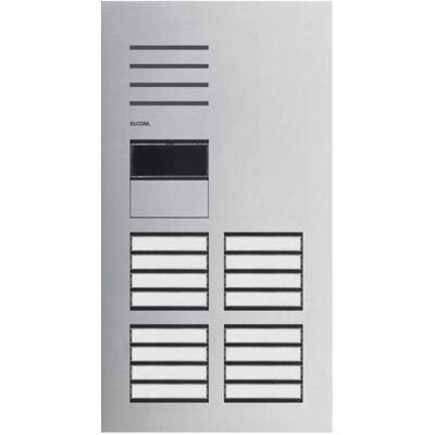 Elcom, Klingel + Türsprechanlage, ELCO REQ116Y Türstation Audio Zust. 16/2 2D Edel. ONE (Kabelgebunden) Elcom, Klingel + Türsprechanlage, ELCO REQ116Y Türstation Audio Zust. 16/2 2D Edel. ONE (Kabelgebunden)