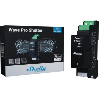 Shelly, Aktor, ALREZWE W PROSHU - Qubino Wave Z-Wave Pro Shutter (Rolladenaktor) Shelly, Aktor, ALREZWE W PROSHU - Qubino Wave Z-Wave Pro Shutter (Rolladenaktor)