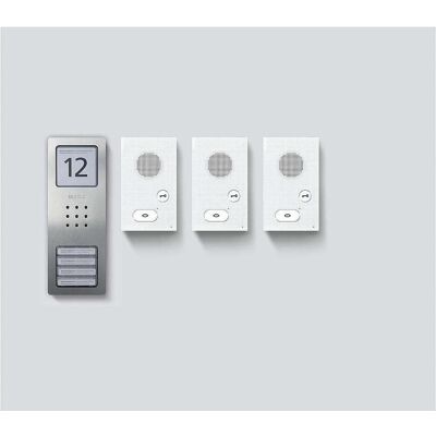 Siedle, Klingel + Türsprechanlage, Audio-Set Set CAB 850-3 E/W Basic Edelstahl gebürstet (Kabelgebunden) Siedle, Klingel + Türsprechanlage, Audio-Set Set CAB 850-3 E/W Basic Edelstahl gebürstet (Kabelgebunden)