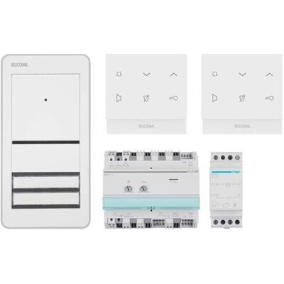 Elcom, Klingel + Türsprechanlage, ELCO REP112Y HOME AudioSet 2 Teilnehmer AP 2D AuÃenst. ws/Innenst. TOUCH polarwe Elcom, Klingel + Türsprechanlage, ELCO REP112Y HOME AudioSet 2 Teilnehmer AP 2D AuÃenst. ws/Innenst. TOUCH polarwe