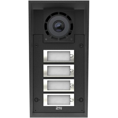 2N, Klingel + Türsprechanlage, IP Türstation Force 2.0 - 4 Tasten, Kamera (Ethernet, Kabelgebunden) 2N, Klingel + Türsprechanlage, IP Türstation Force 2.0 - 4 Tasten, Kamera (Ethernet, Kabelgebunden)