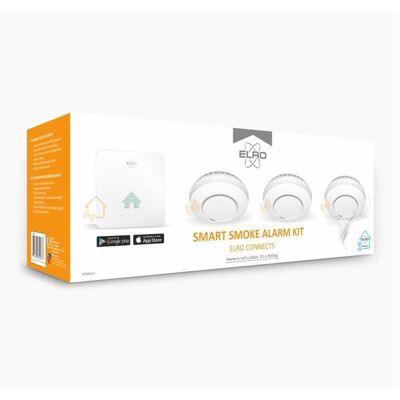 ELRO Connects Rauchmelder Set - Smart Home SF500S ELRO Connects Rauchmelder Set - Smart Home SF500S