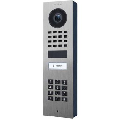 Doorbird, Klingel + Türsprechanlage, D1101KV Aufputz V4A IP-Video-Türsprechanlage Edelstahl (gebürstet) (Ethernet, Kabelgebunden, WLAN) Doorbird, Klingel + Türsprechanlage, D1101KV Aufputz V4A IP-Video-Türsprechanlage Edelstahl (gebürstet) (Ethernet, Kabelgebunden, WLAN)
